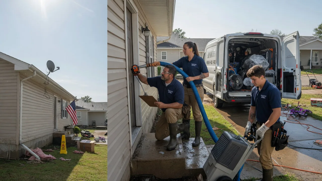 Ceiling Water Damage Restoration in Bruce, MS near me